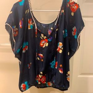 Floral AE Womens Top